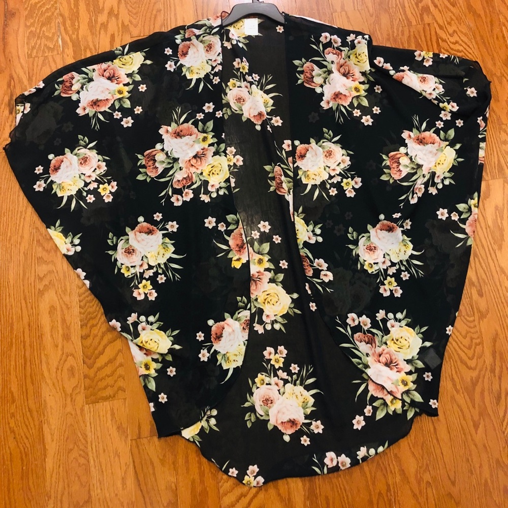 Sheer kimono